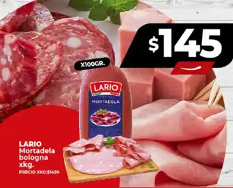 Supermayorista Vital LARIO Mortadela bologna xkg. oferta