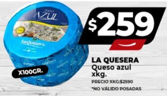 Supermayorista Vital LA QUESERA Queso azul xkg. oferta