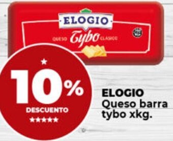 Supermayorista Vital ELOGIO Queso barra tybo xkg. oferta