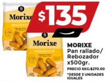 Supermayorista Vital MORIXE Pan rallado/ Rebozador x500gr. oferta