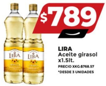 LIRA Aceite girasol x1.5lt.