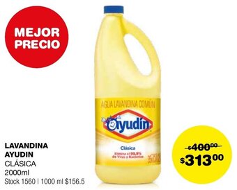 Atomo Conviene LAVANDINA AYUDIN CLÁSICA 2000ml oferta