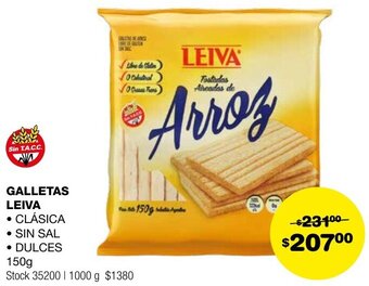Atomo Conviene GALLETAS LEIVA 150g oferta