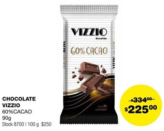 Atomo Conviene CHOCOLATE VIZZIO 60% CACAO 90g oferta