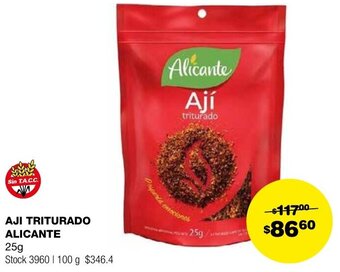 Atomo Conviene AJI TRITURADO ALICANTE 25g oferta