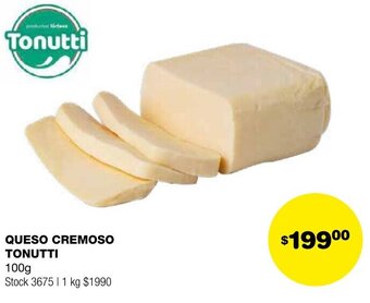 Atomo Conviene QUESO CREMOSO TONUTTI 100g oferta