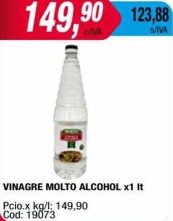 Maxiconsumo VINAGRE MOLTO ALCOHOL x1 It oferta