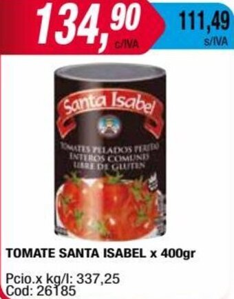 Maxiconsumo TOMATE SANTA ISABEL x 400gr oferta