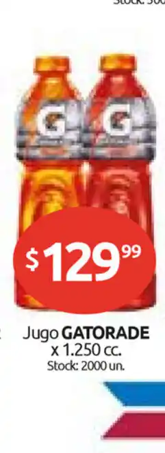 Gatorade Jugo x 1.250 cc