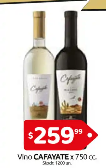 Cafayate Vino x 750 cc