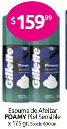 Cordiez Foamy Espuma de Afeitar Piel Sensible x 175gr. oferta