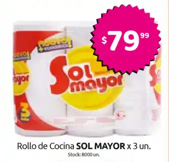 Cordiez Sol Mayor Rollo de Cocina x 3 un. oferta