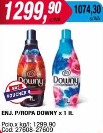 Maxiconsumo ENJ. P/ROPA DOWNY x 1 It. oferta