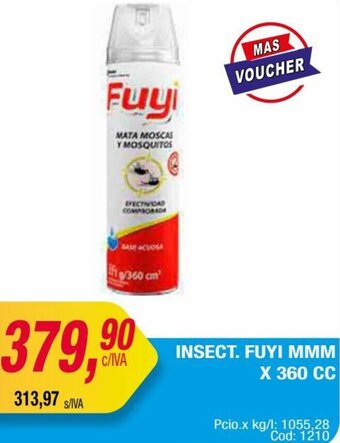 Maxiconsumo INSECT. FUYI MMM X 360 CC oferta