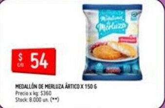 Changomas Medallón De Merluza Ártico x 150g oferta
