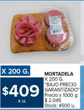 Carrefour Maxi Mortadela x 200g bajo precio garantizado oferta