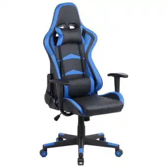Monumental Hogar Silla gamer rosario import azul 439 oferta