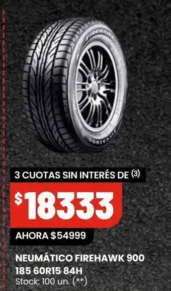 Changomas Neumáticos firehawk 900 oferta