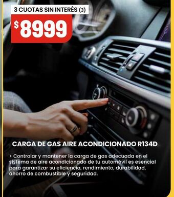 Changomas Carga de gas aire acondicionado oferta