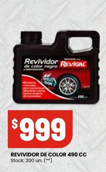Changomas Revividor de color 490cc oferta