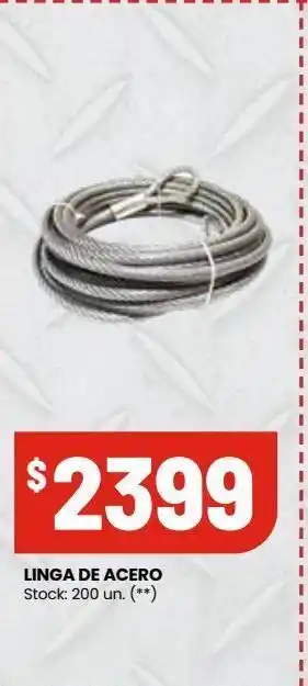 Changomas Linga de acero oferta