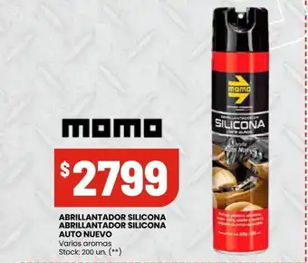 Changomas Abrillantador silicona momo oferta