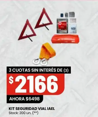 Changomas Kit de seguridad vial oferta