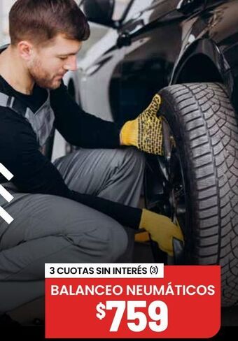 Changomas Balanceo neumáticos oferta