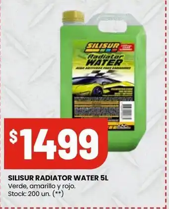 Changomas Silisur radiator water 5l oferta