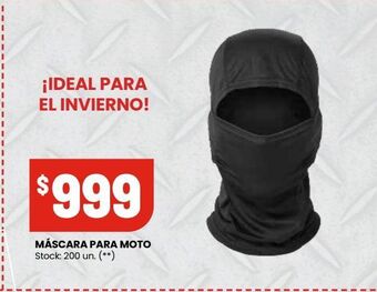 Changomas Máscara para moto oferta