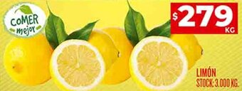 Supermercados DIA LIMÓN oferta