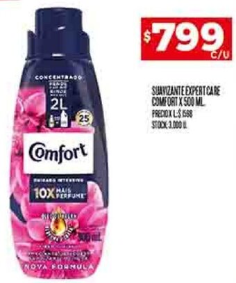 Supermercados DIA SUAVIZANTE EXPERT CARE COMFORT X 500 ML oferta