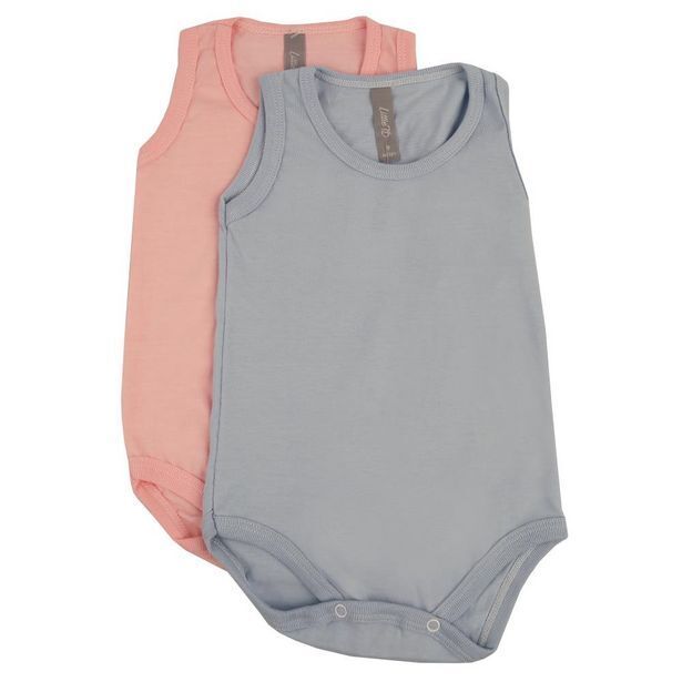 Coto Body bebe/a musculosa liso celeste talle 3 meses oferta