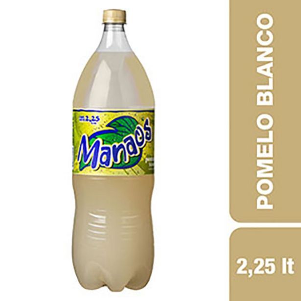El Abastecedor Manaos gaseosa pom.blanco 2.25lt oferta