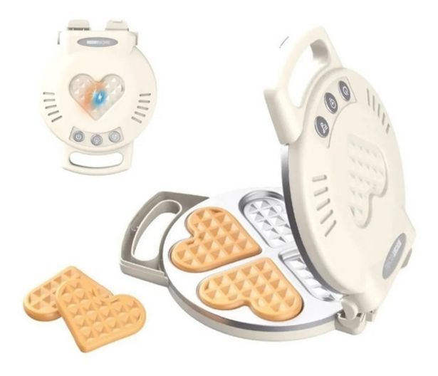 Creciendo Juliana sweet home mi primera waflera + 4 waffles corazón oferta