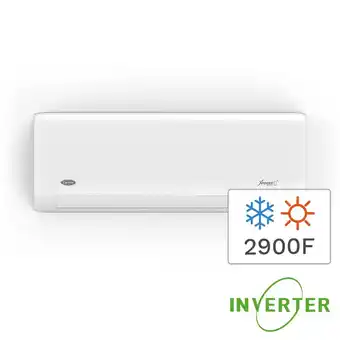 Frávega Aire acondicionado split frío/calor carrier xpower inverter 3450w 2900f 53hvg1201e oferta