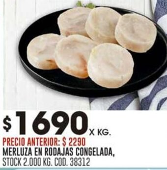 Coto MERLUZA EN RODAJAS CONGELADA, oferta