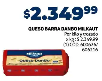 Makro QUESO BARRA DANBO MILKAUT oferta