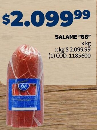 Makro SALAME "66" x kg oferta