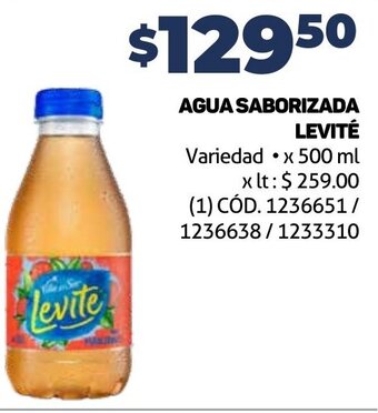 Makro AGUA SABORIZADA LEVITÉ 500ML oferta
