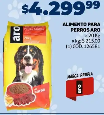 Makro ALIMENTO PARA PERROS ARO 20kg oferta