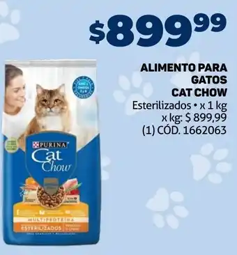 Makro ALIMENTO PARA GATOS CAT CHOW Esterilizados x 1 kg oferta