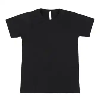 Coto Remera niño lisa negra talle 14 oferta