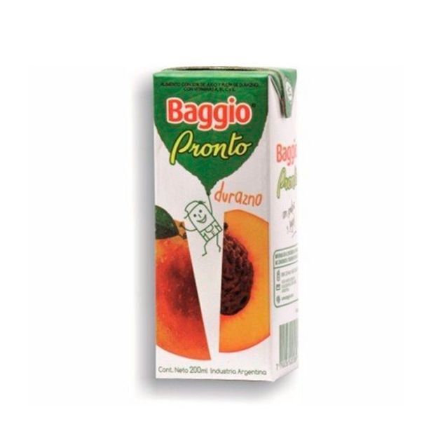 Super MAMI Alimento baggio pronto durazno brick x 200 cc. oferta