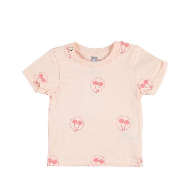 Coto Remera beba/e manga corta estampa cereza  talle 6 meses oferta