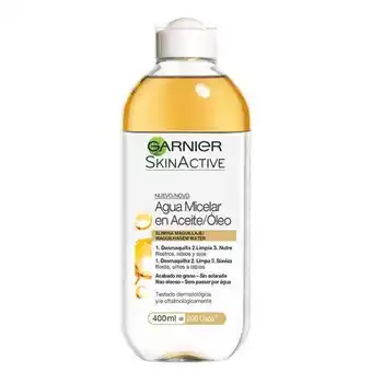 Pigmento Agua micelar en aceite bifásica skinactive oferta