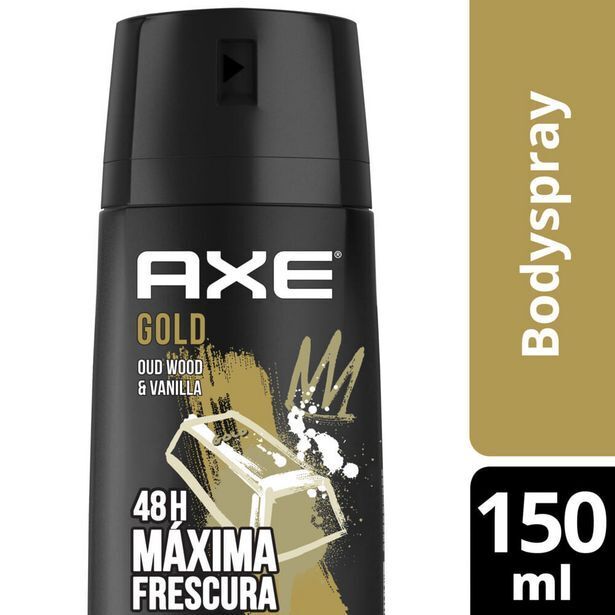 Pigmento Desodorante en aerosol  gold wood vainilla oferta
