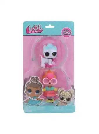 El Mundo del Juguete Muñeca lol surprise opp + mascota serie 2 neon q.t y royal kitty cat oferta