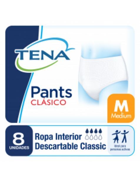 Farmacias Líder Tena ropa interior  pants clasico talle m x8 oferta