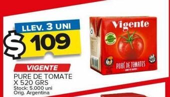 Carrefour Maxi Puré de tomate vigente x 520g oferta